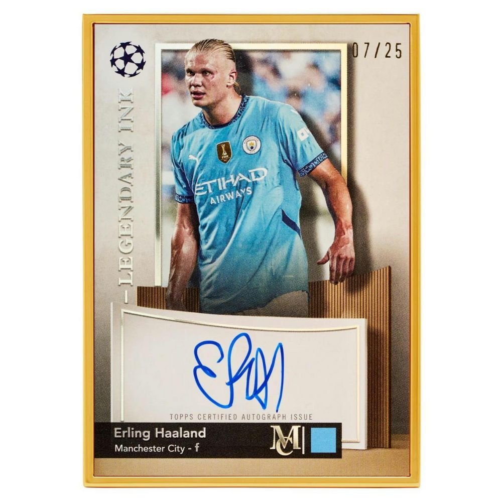 2024/25 Topps UEFA Club Competitions Museum Collection Soccer Hobby Box