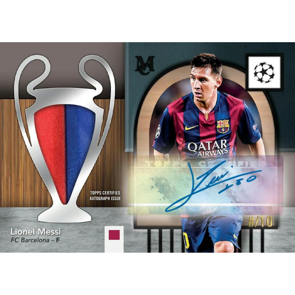 2024/25 Topps UEFA Club Competitions Museum Collection Soccer Hobby Box