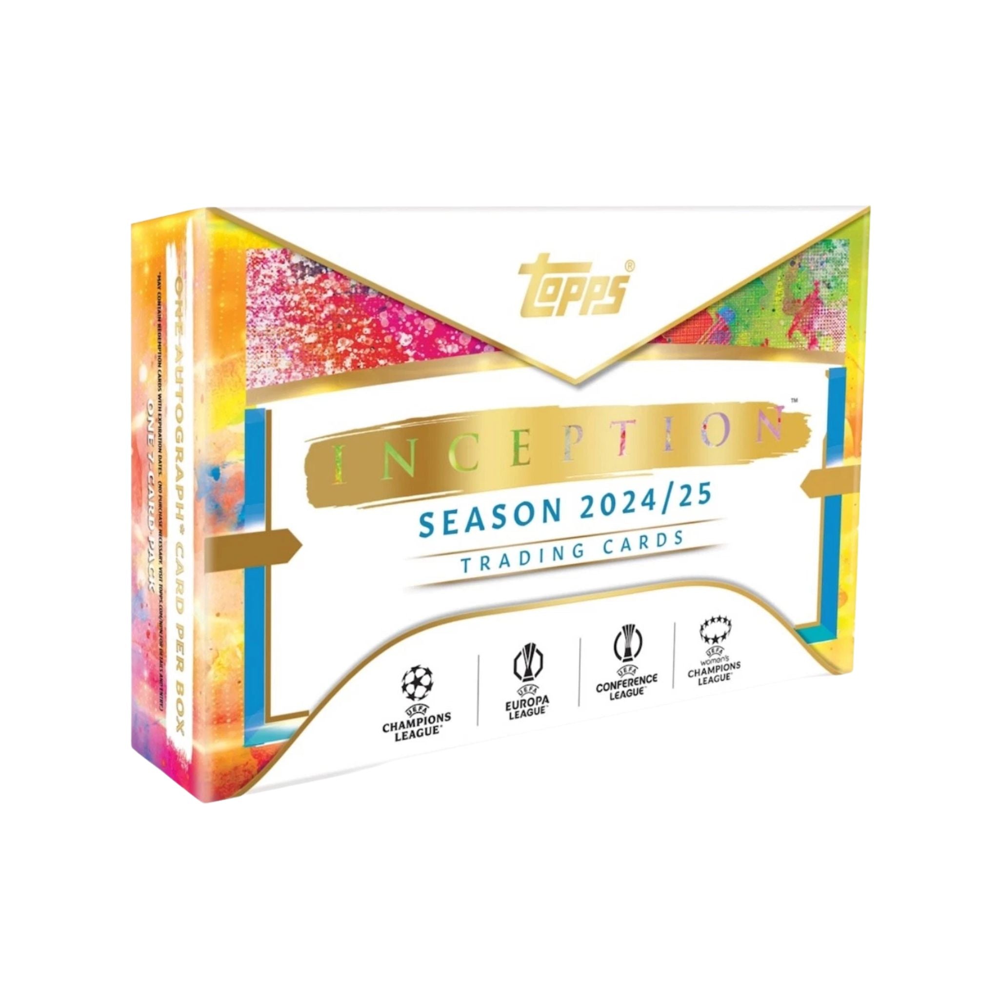 2024/25 Topps Inception UEFA Club Competitions Soccer Hobby Box