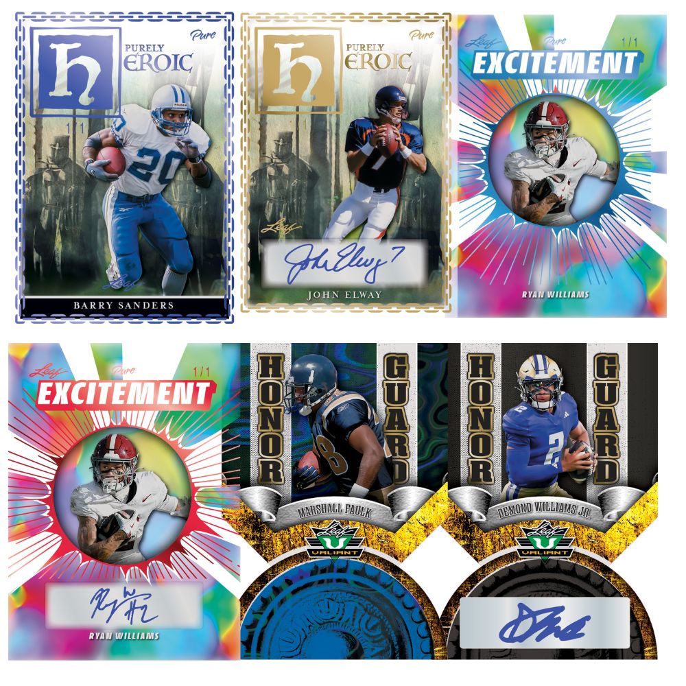 2025 Leaf Eclectic Signature Series Football Hobby Box