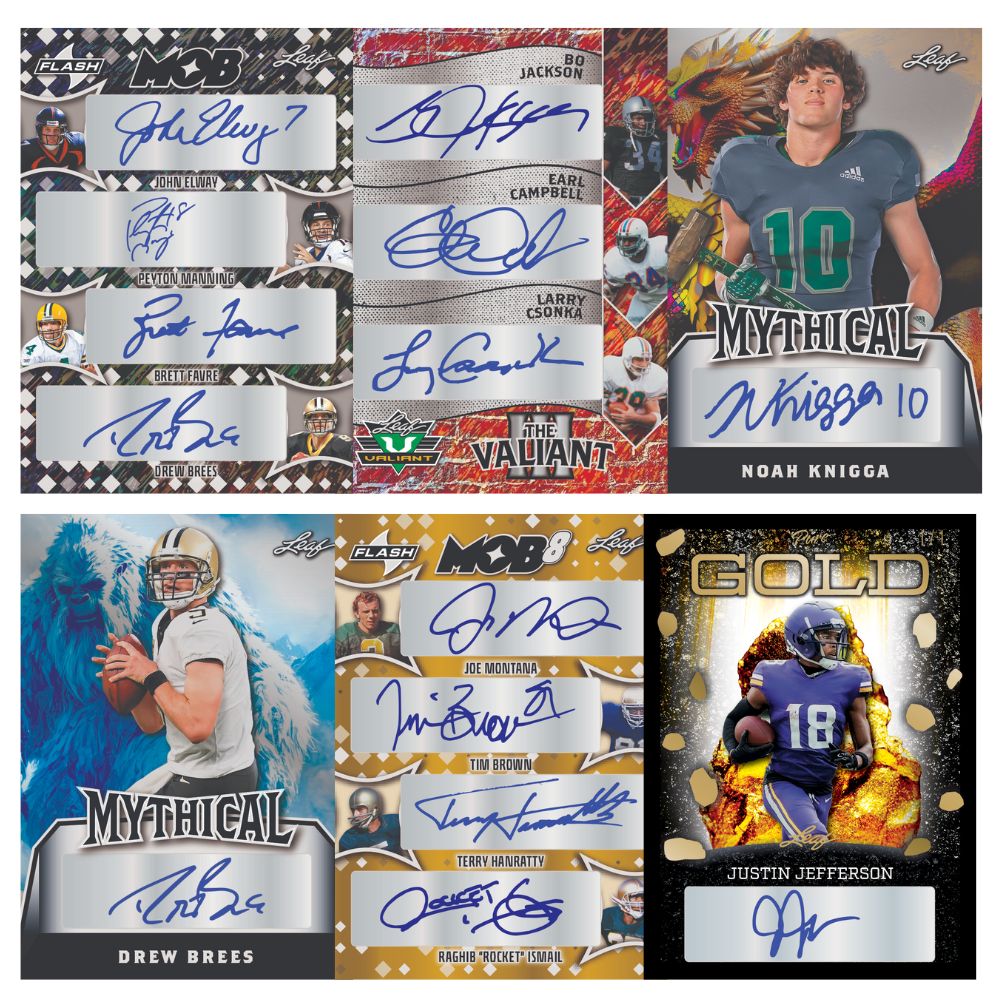 2025 Leaf Eclectic Signature Series Football Hobby Box