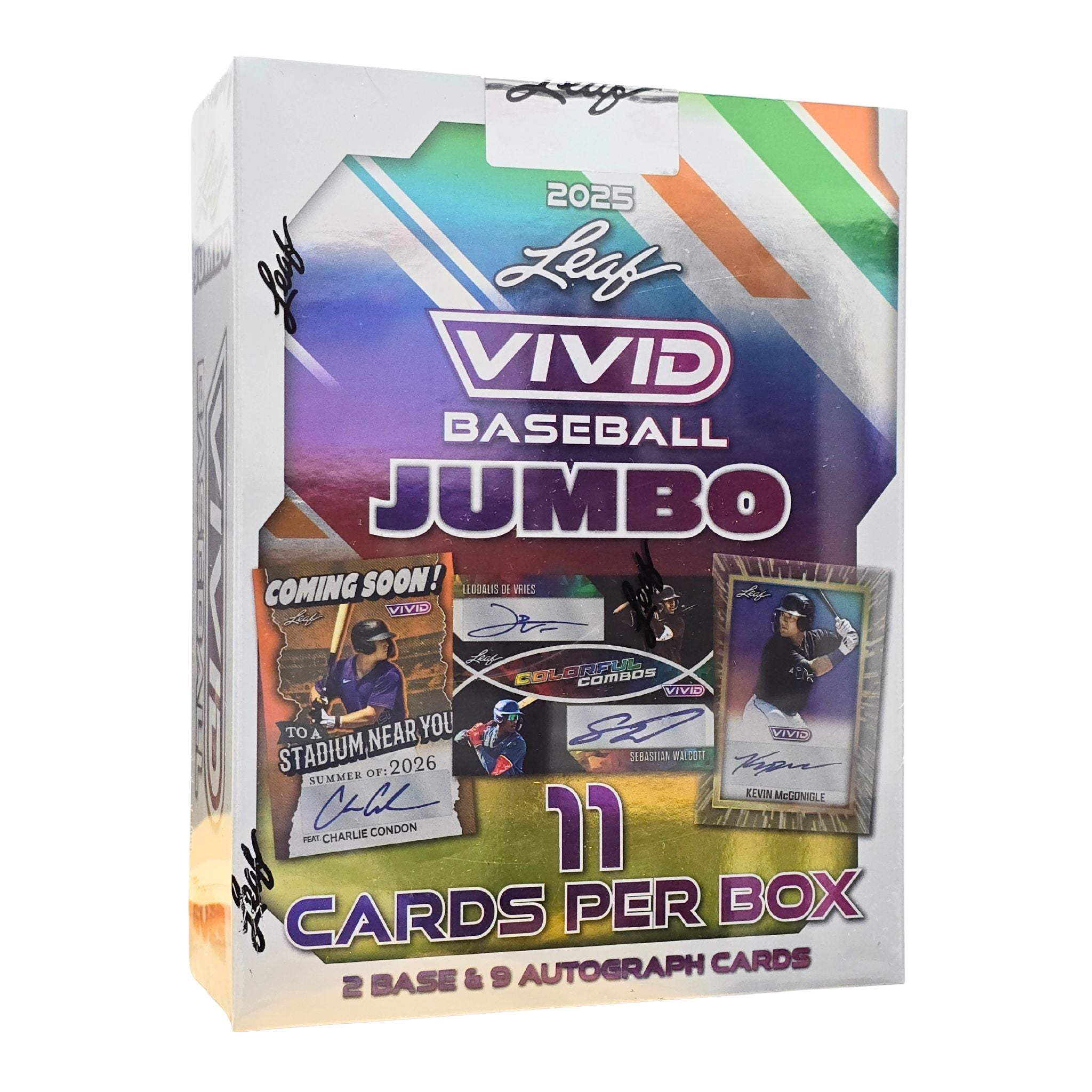 2025 Leaf Vivid Baseball Jumbo Box