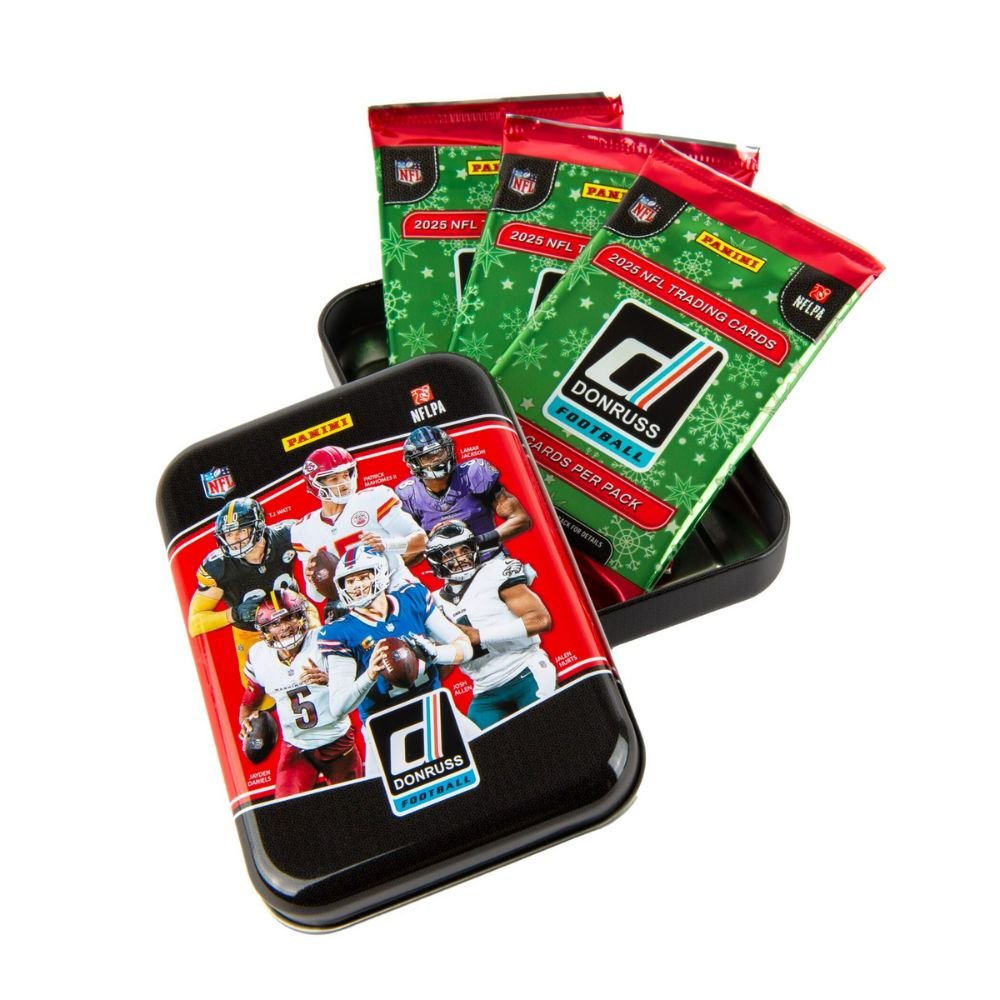 2025 Panini Donruss Football Holiday Tin
