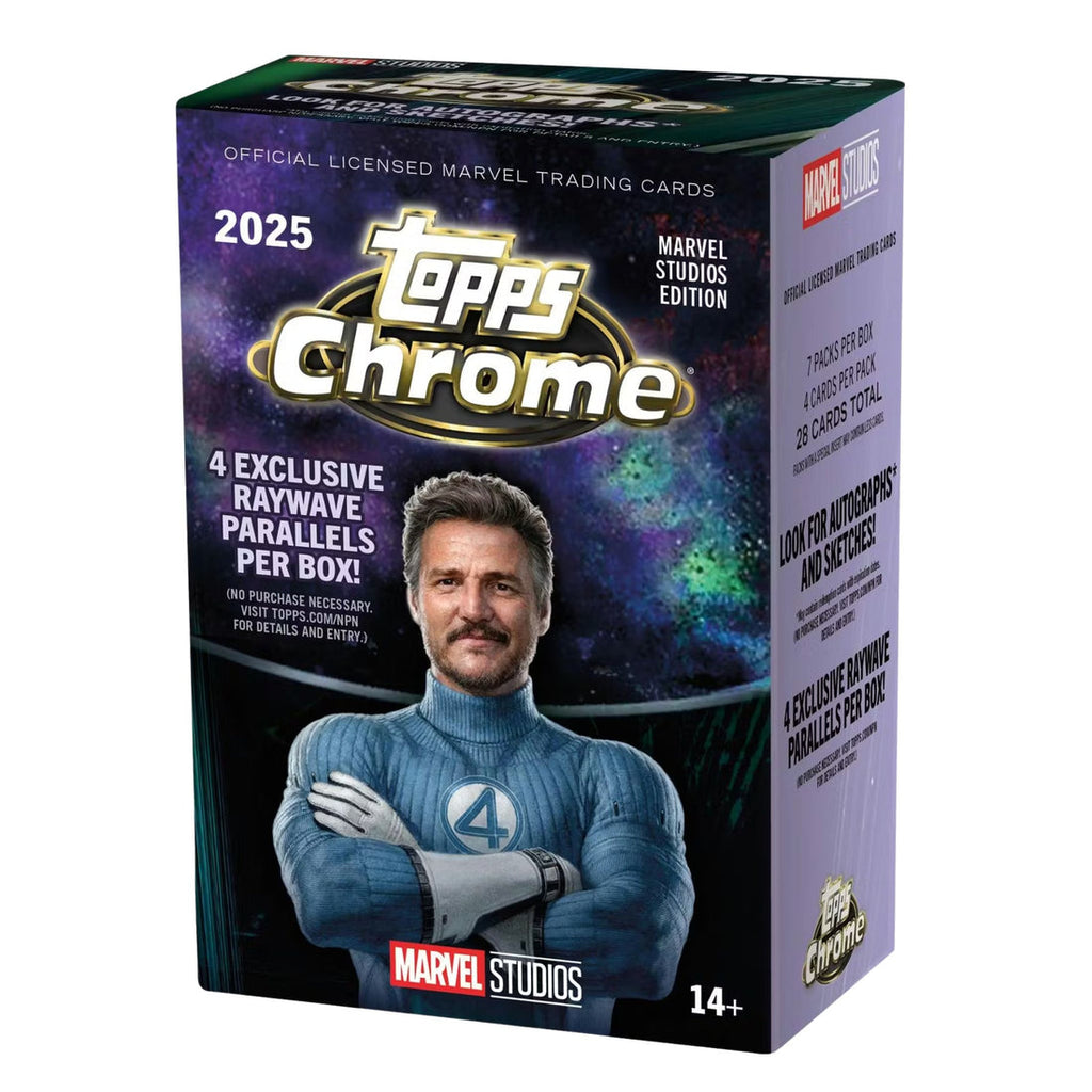 2025 Topps Marvel Studios Chrome Blaster Box