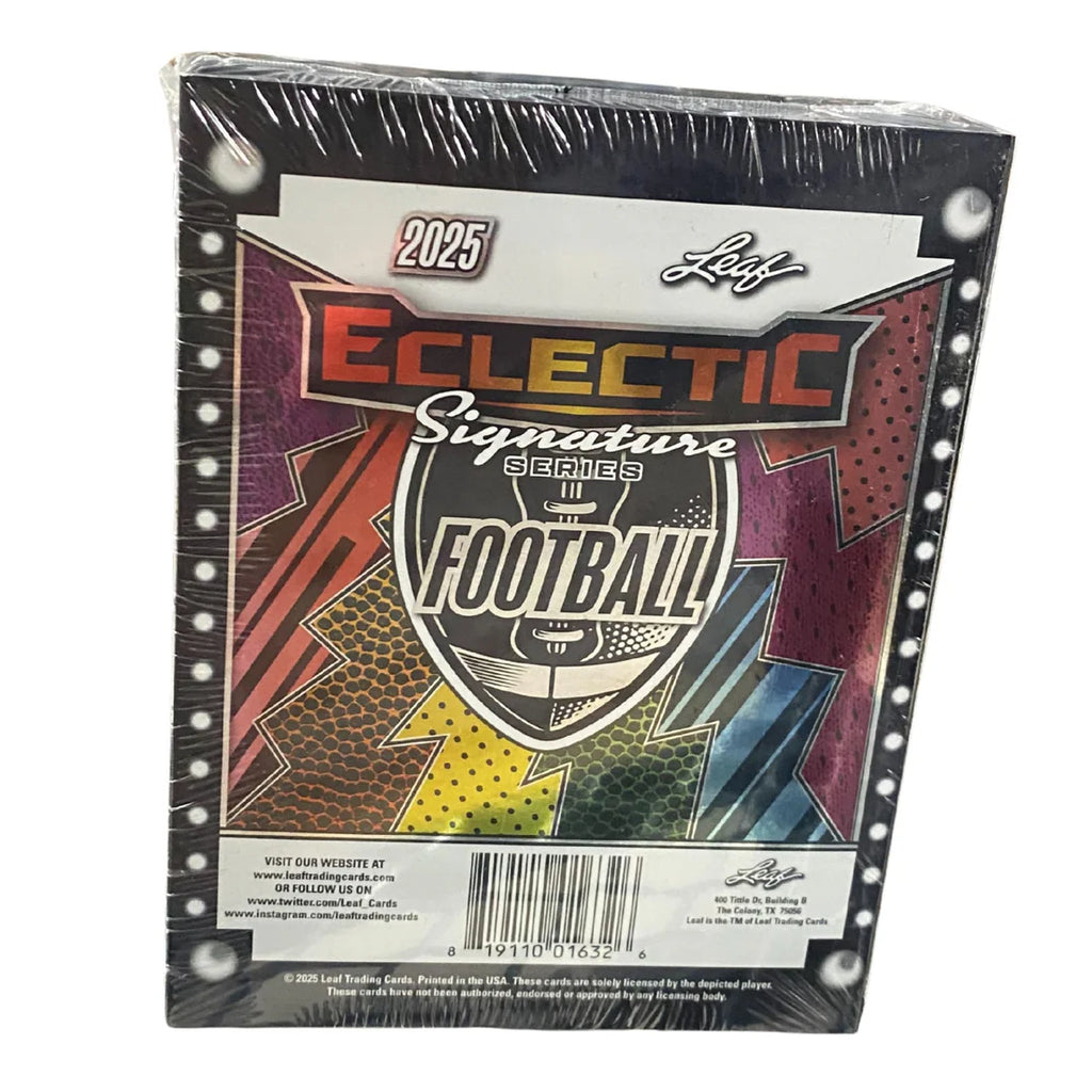2025 Leaf Eclectic Signature Series Football Hobby Box