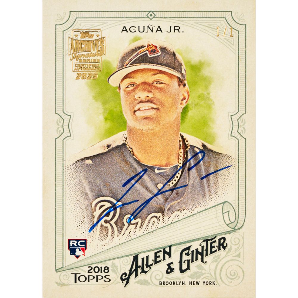 2025 Topps Archives Signature Series Active Players Edition Baseball Hobby Box