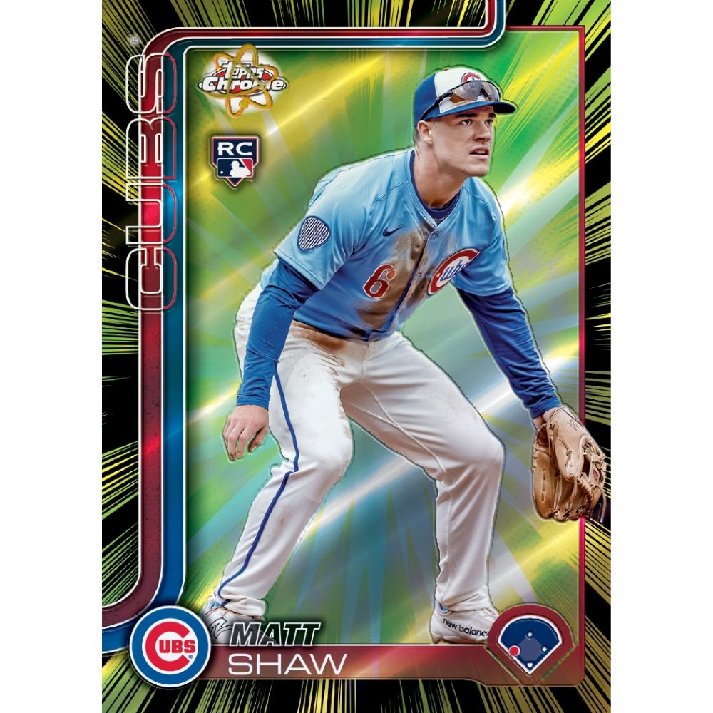 2025 Topps Chrome Update Baseball Blaster Box