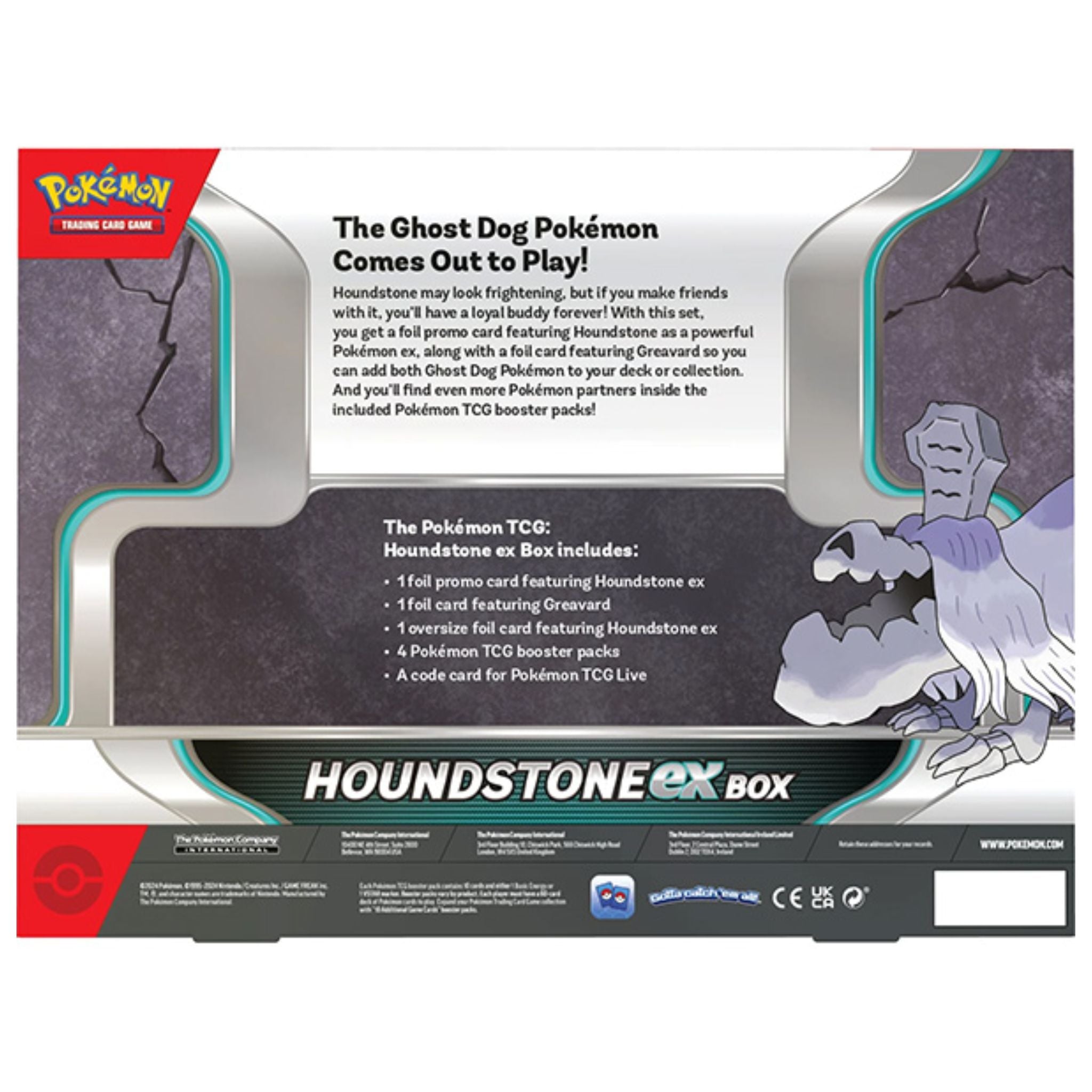 Pokemon Houndstone EX Box