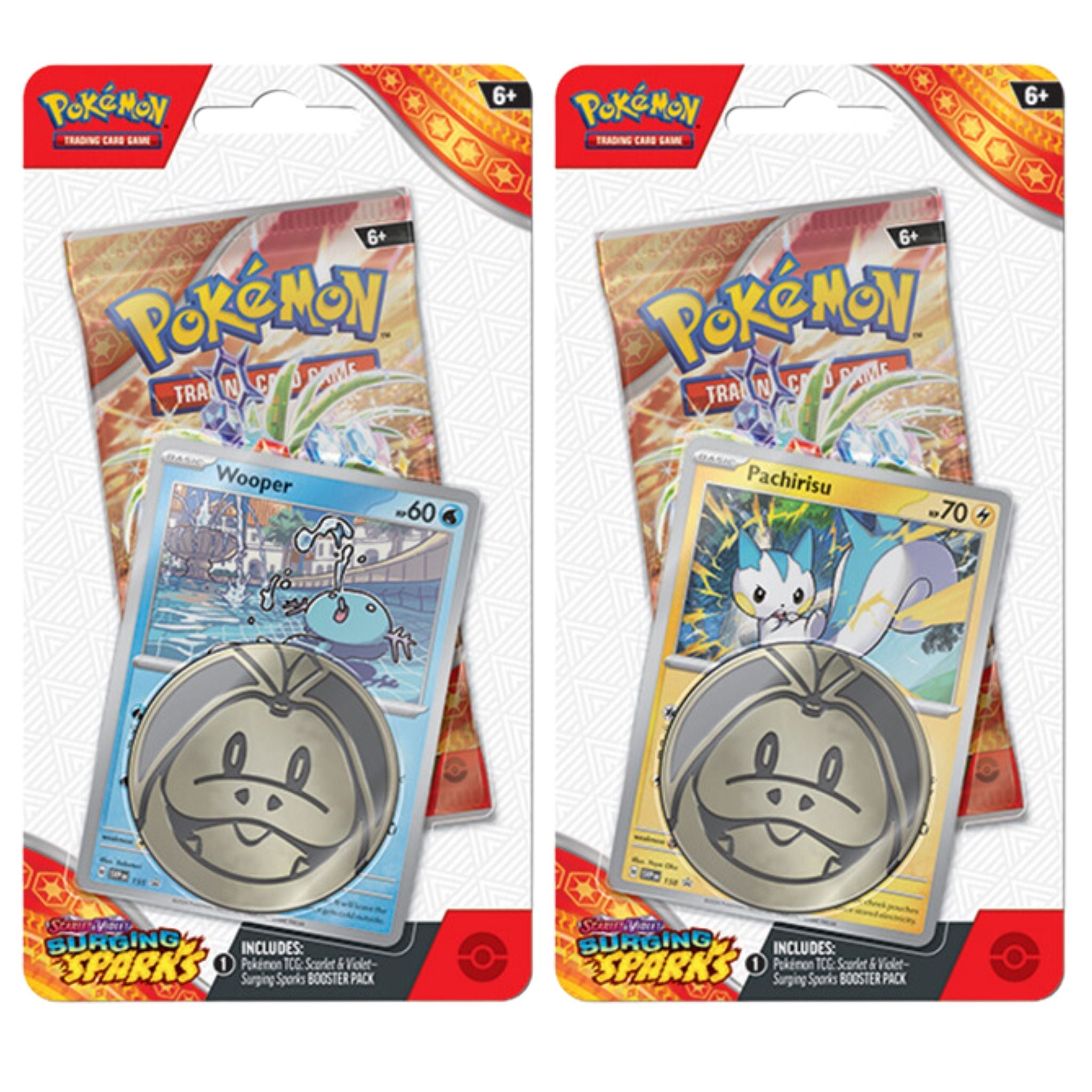 Pokemon Scarlet & Violet Surging Sparks Checklane Blister Pack