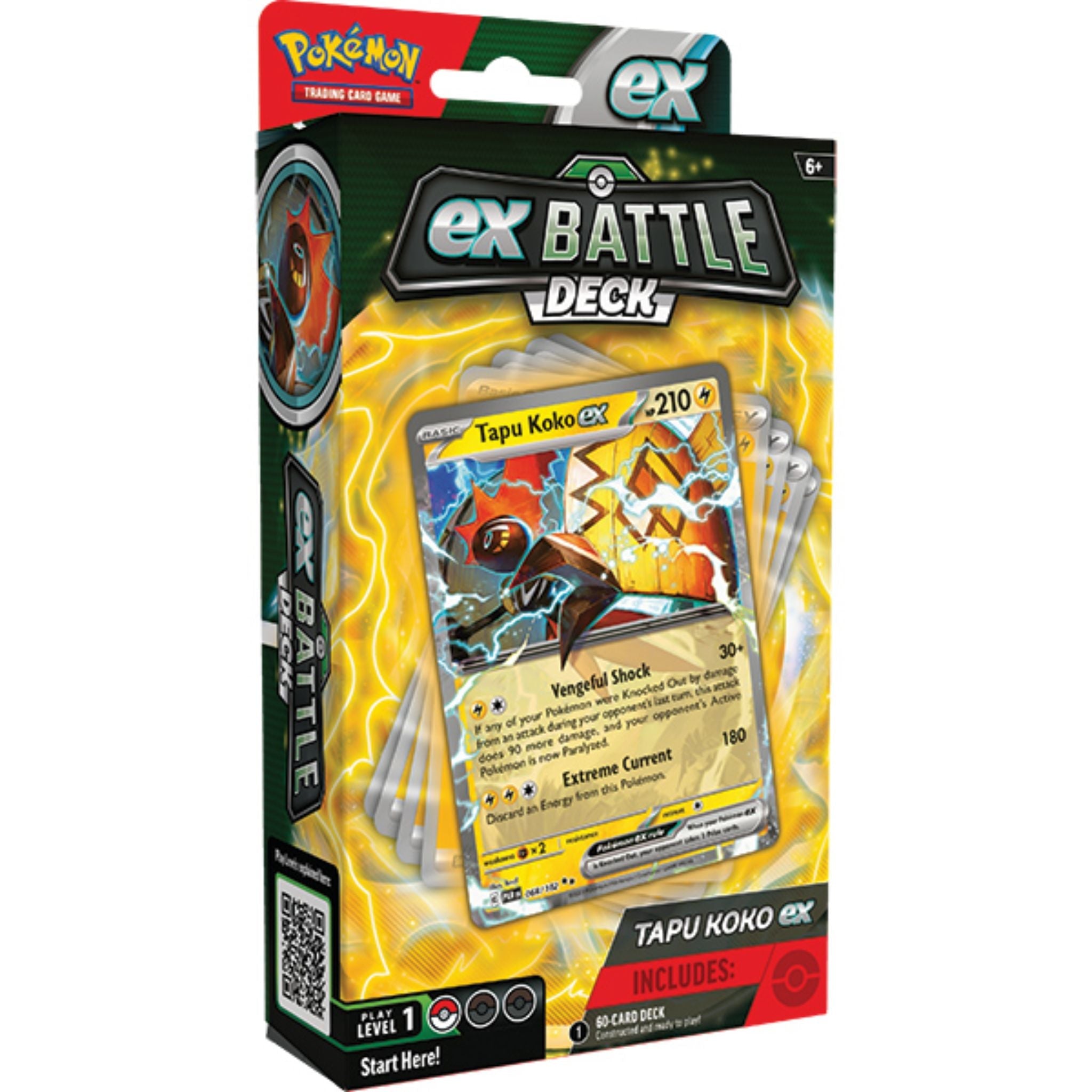Pokemon Tapu Koko Ex Battle Deck