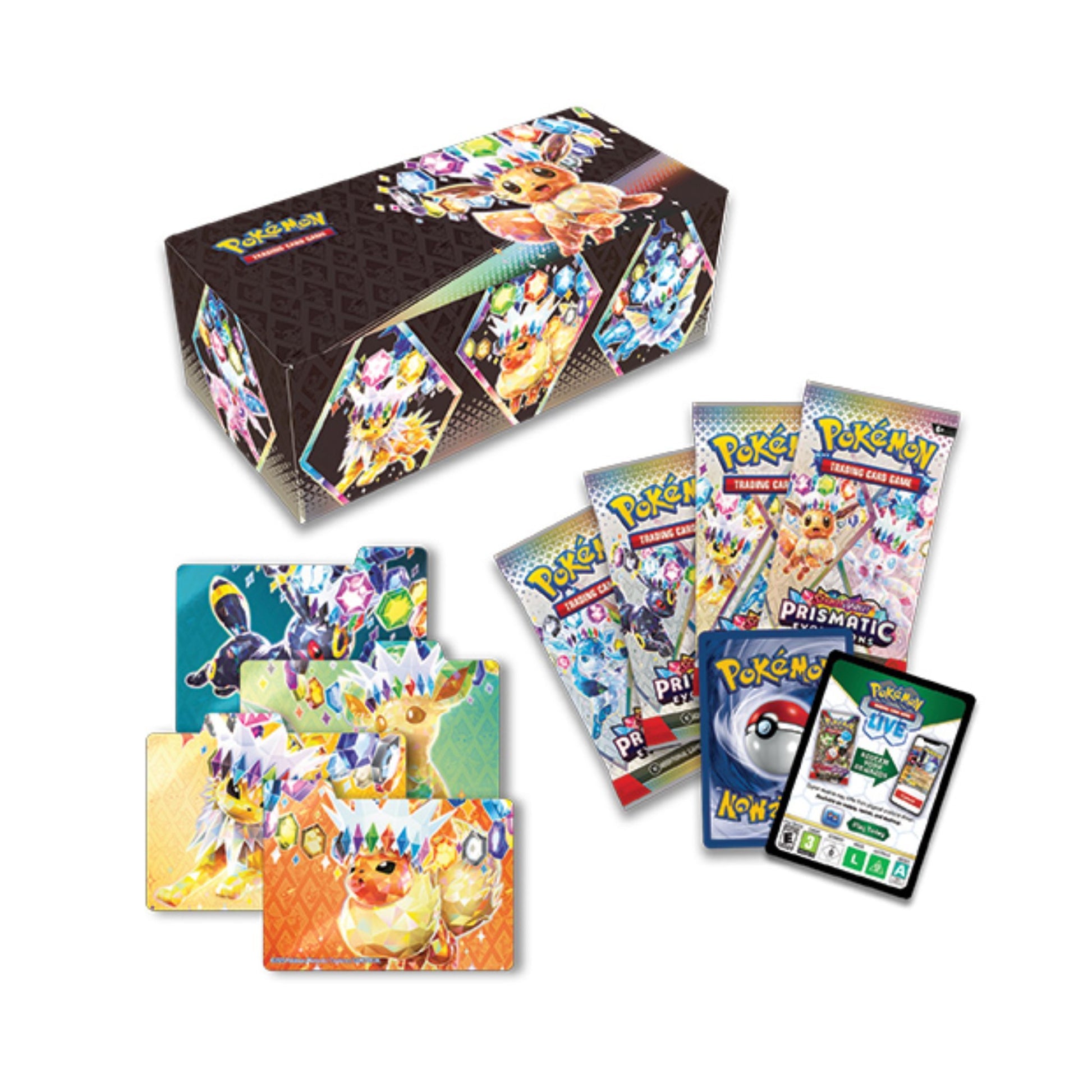 Pokemon Scarlet & Violet Prismatic Evolutions Surprise Box