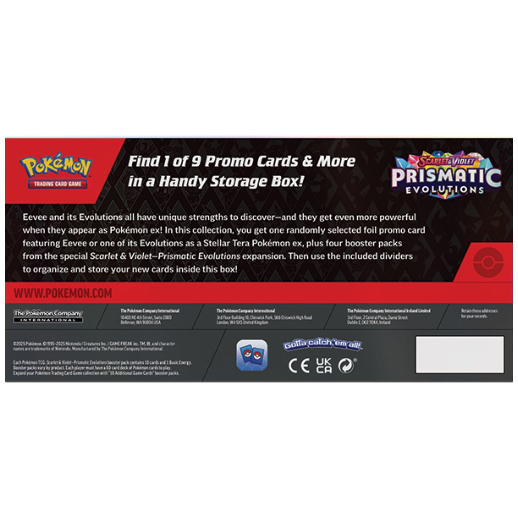 Pokemon Scarlet & Violet Prismatic Evolutions Surprise Box