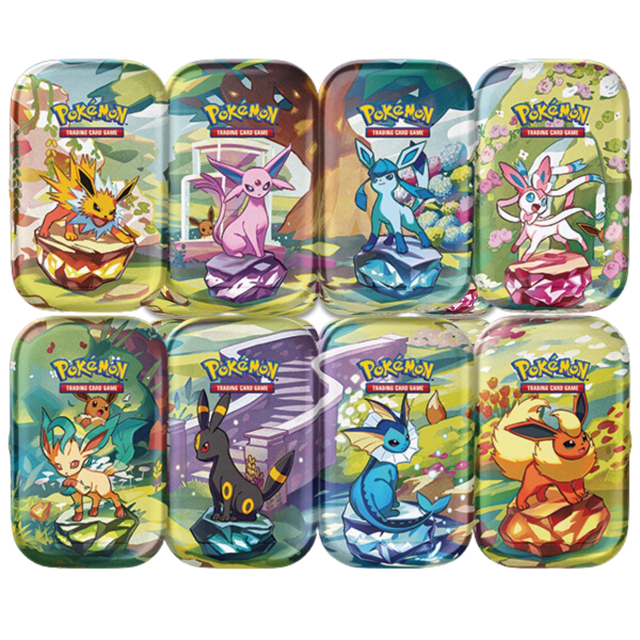 Pokemon Scarlet & Violet Prismatic Evolutions Mini Tin