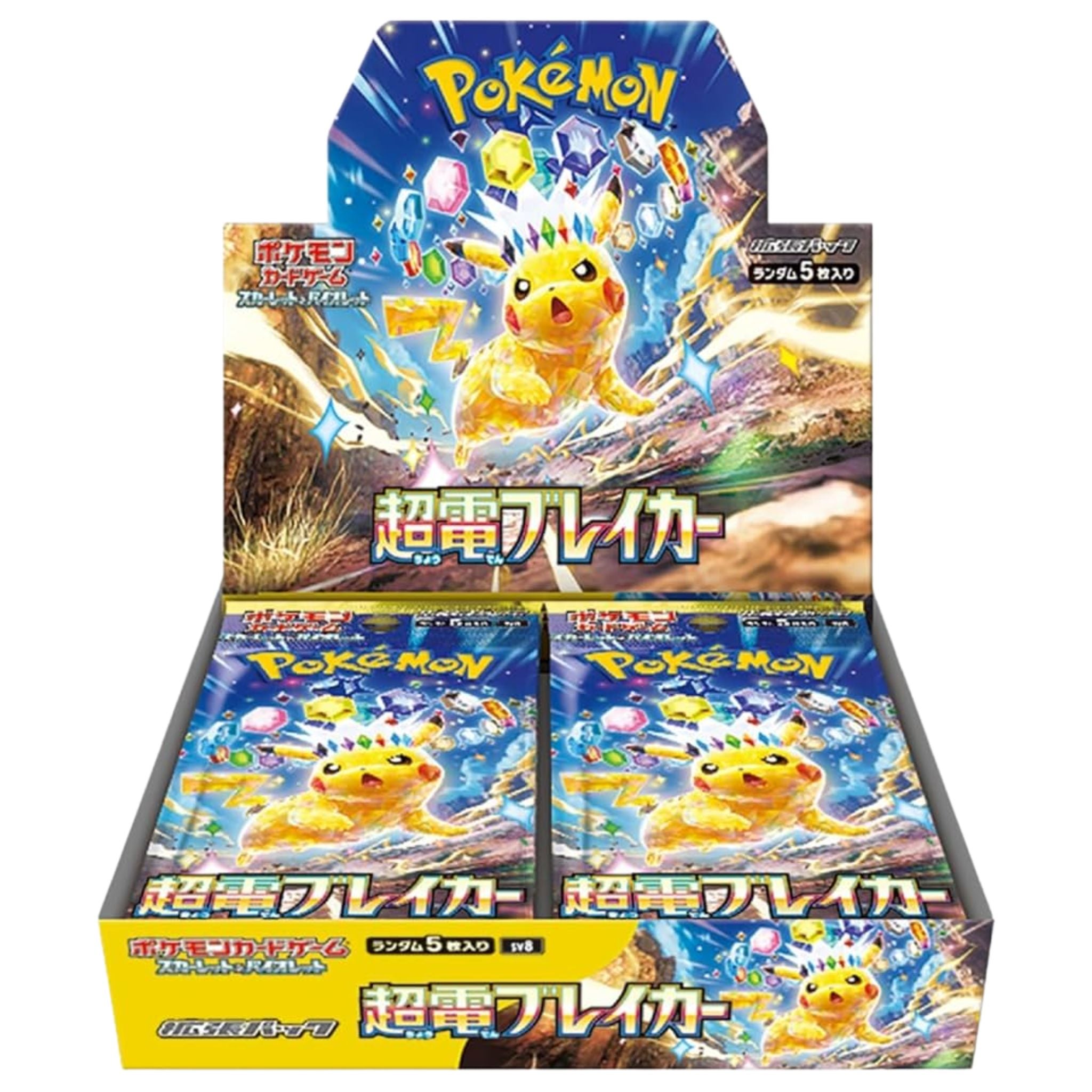 Pokemon Scarlet & Violet Electric Breaker Japanese Booster Box