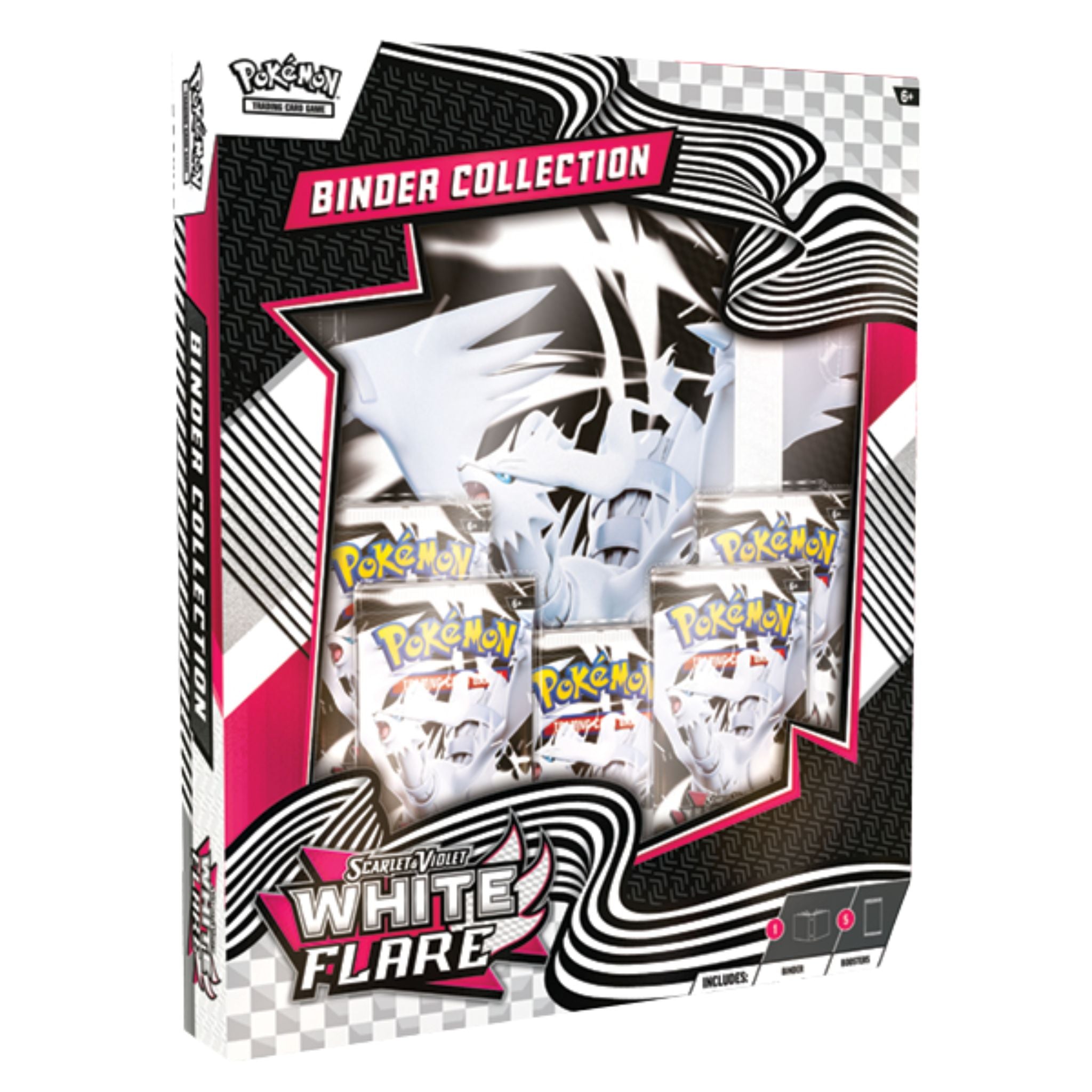 Pokemon Scarlet & Violet White Flare Binder Collection