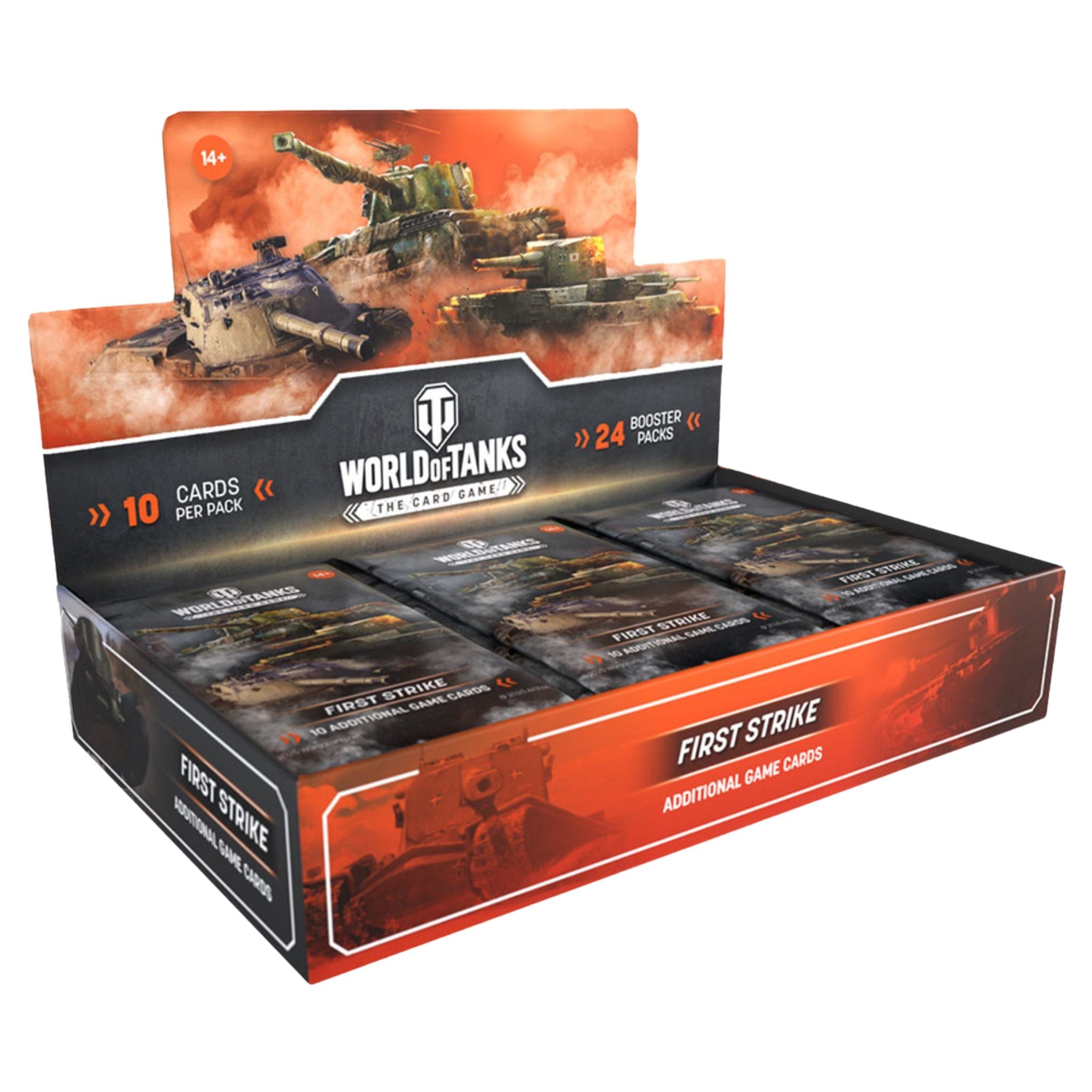 World of Tanks Strategy Card Game First Strike Booster Box