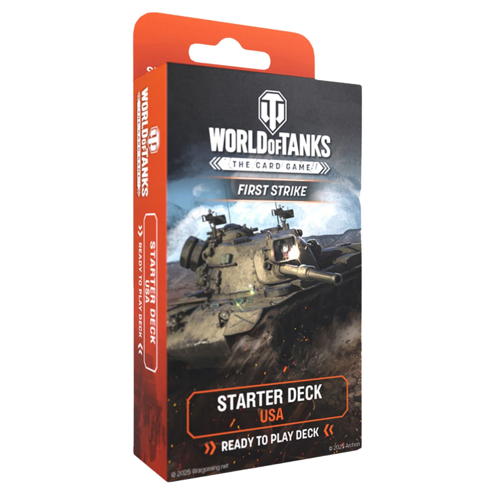 World of Tanks Strategy Card Game First Strike USA Starter